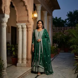 some evenings the haveli does half the singing for you ✨