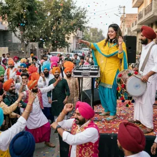barat reached the venue 2 hours late because nobody would stop dancing. iconic 😂