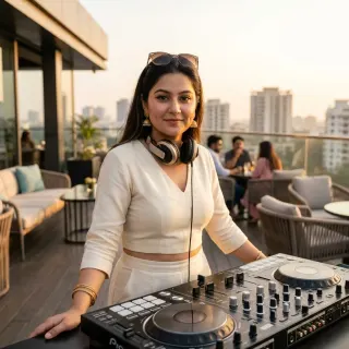 rooftop set in sector 26 before sundown. punjabi RnB hour is criminally underrated, trust me on this