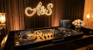 every set starts here. built the whole flow around their first-dance song this time 🤍