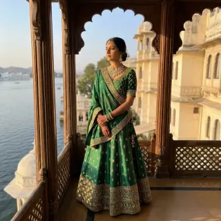 one quiet frame before the chaos. Aarohi you looked unreal in this light 💚