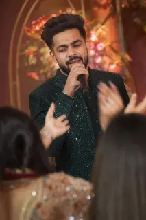 simran & dhruv’s sangeet last night was something else 🔥 we dropped gallan goodiyaan and the floor genuinely shook