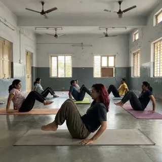 sunday contemporary class is genuinely the best part of my week ngl. half of them have never danced before and they're so brave about it