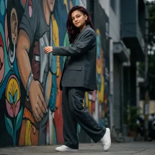 did a little shoot off Church Street between rehearsals. the mural was already there, i just borrowed it 🖤