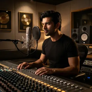 producing the baraat track for a couple in jodhpur. 14 versions in and we finally cracked the drop 🎧