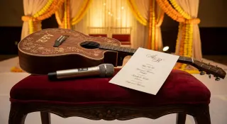 every wedding gets its own setlist card. small thing, but the couples always keep them