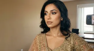 bold but make it wearable. reception glam for Ananya last weekend, she said the lashes stayed put till 2am which is the only review i care about