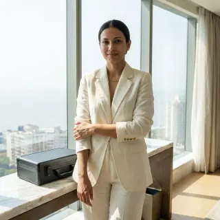 ten years in and the view from my chair only gets better. Four Seasons Worli today 🤍
